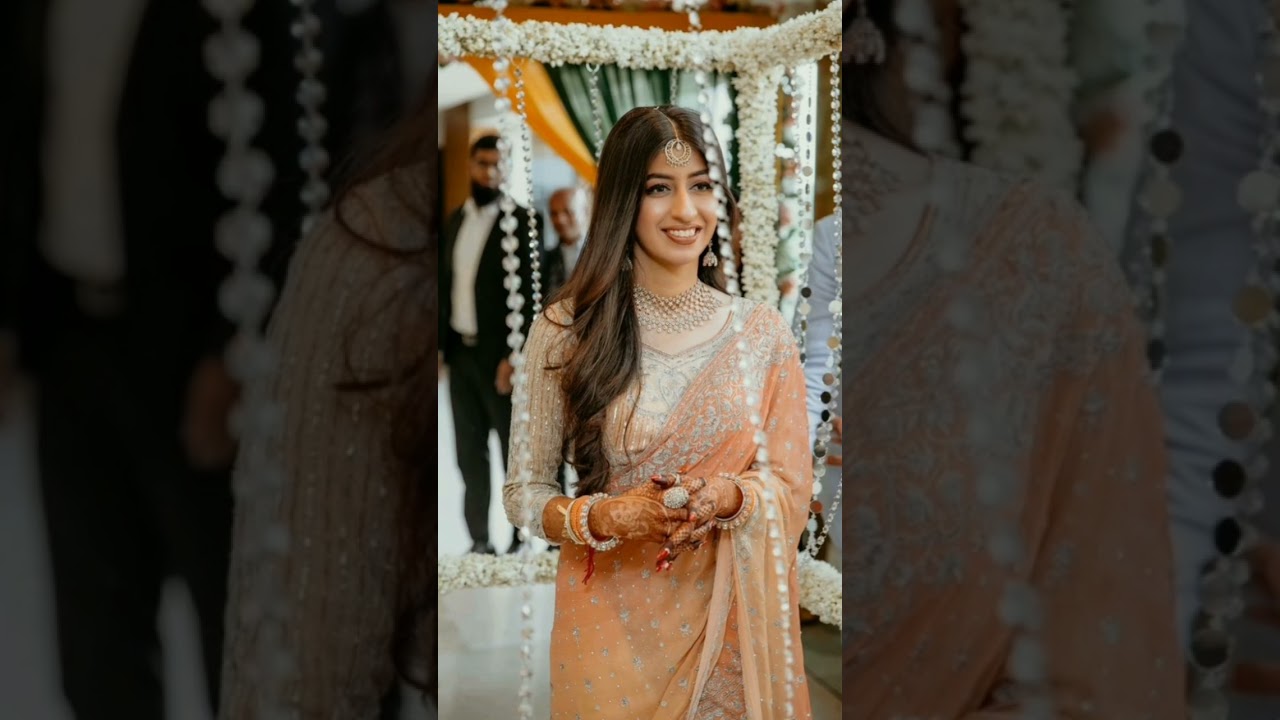 beautiful engagement saree look#viralvideo #trending #fashion #shorts