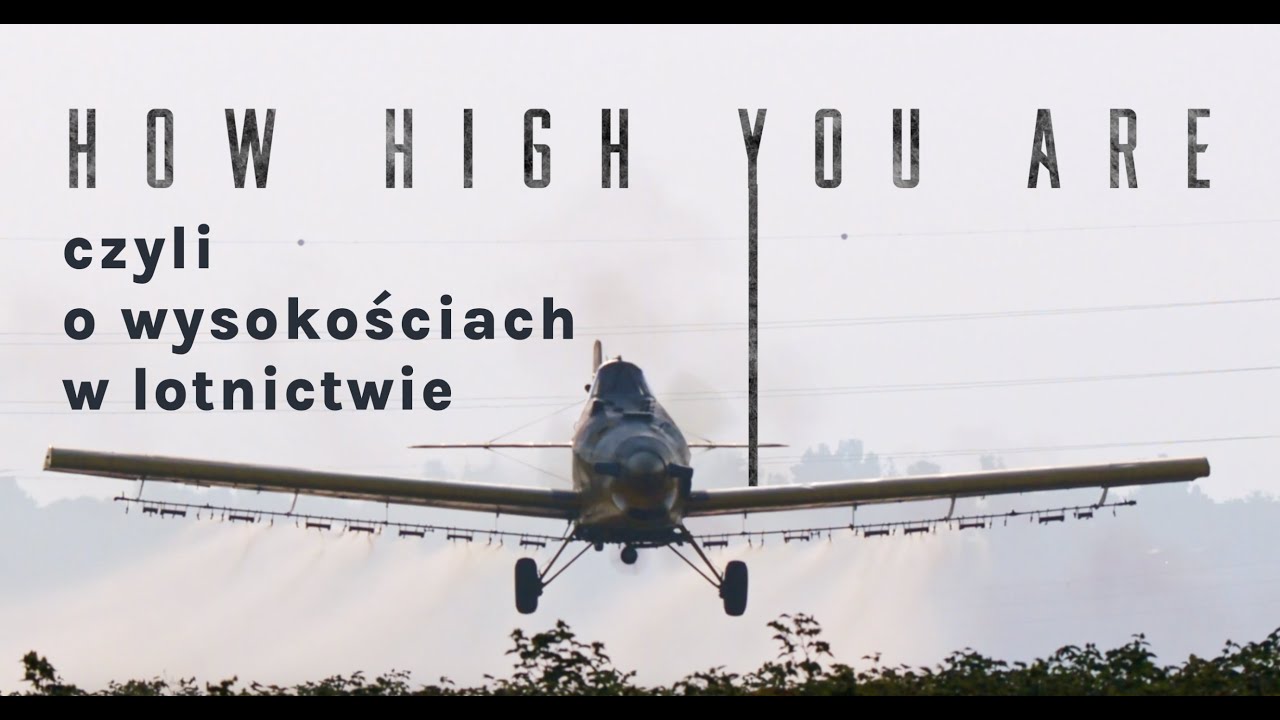 O wysokościach w lotnictwie.
