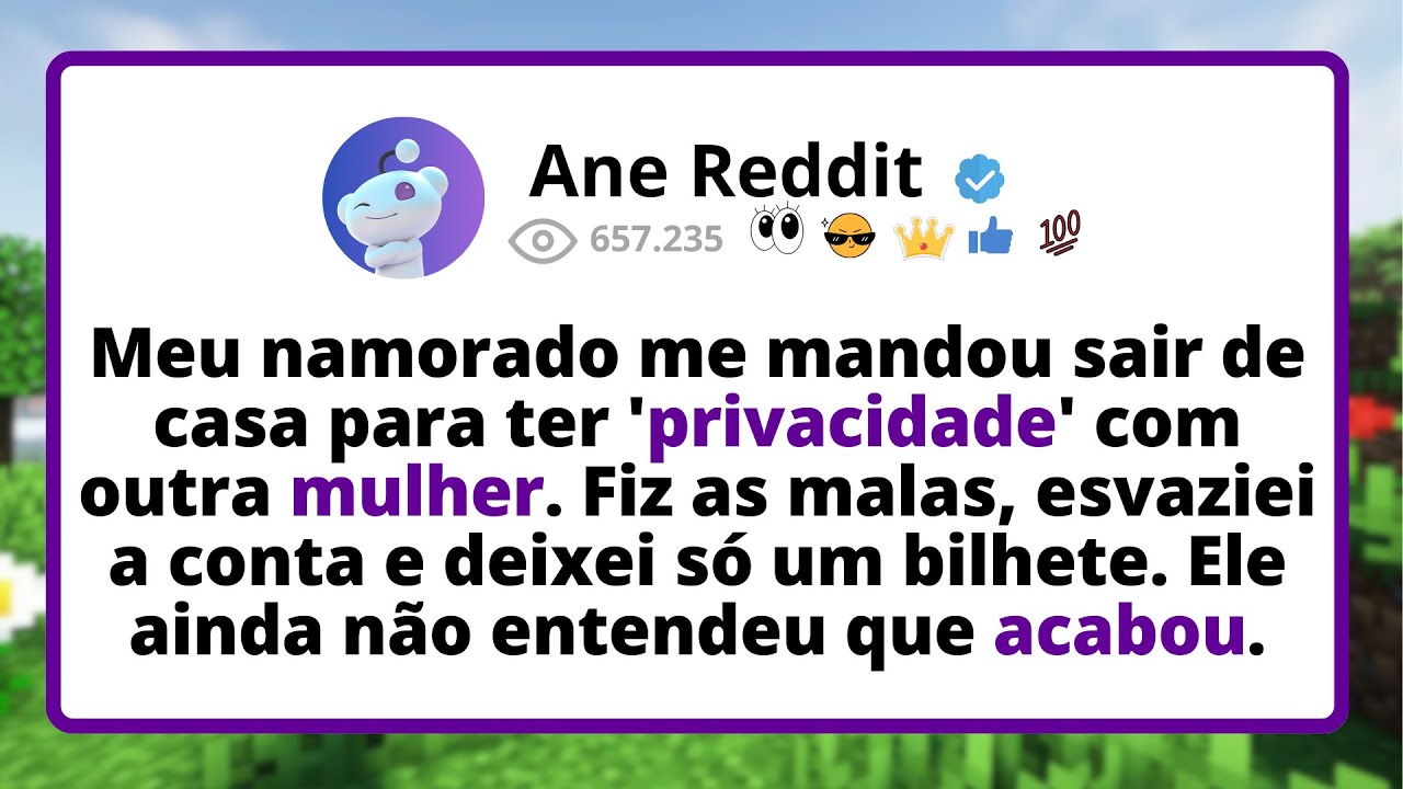 Meu namorado me mandou sair de casa para ter 'privacidade' com outra mulher. Fiz as malas...