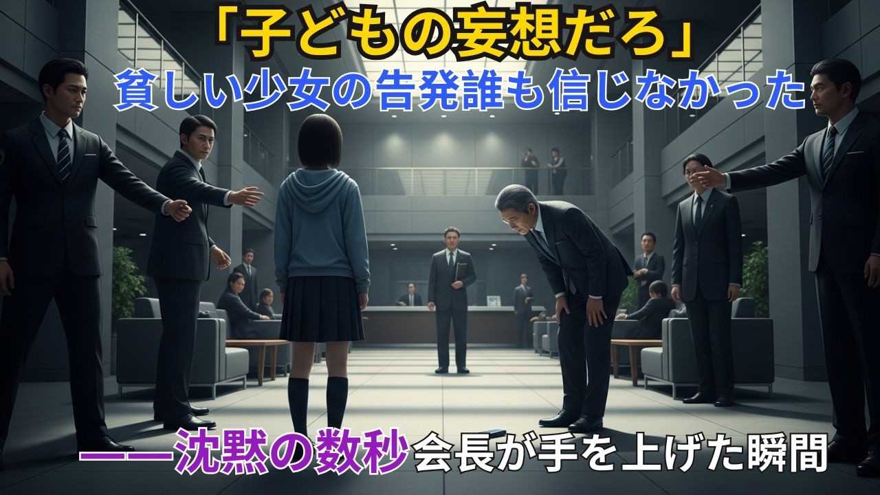 【感動実話】貧しい天才ハッカー少女が財閥会長に「秘書室にスパイがいます」と告発…会長の反応に全員が凍りつく｜オーディオブック｜実話ストーリー