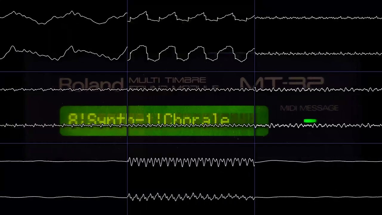 F29 Retaliator (DOS) - Menu [MT-32] (Oscilloscope View)