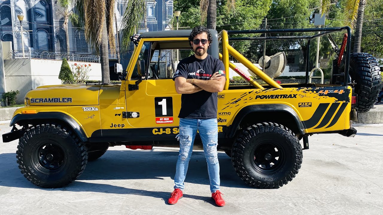 Conoce al papá del Jeep Gladiator | CJ8 Scrambler De Clasicos Netmotors Garage