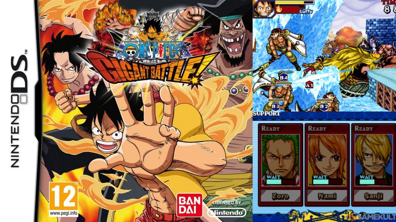 One Piece: Gigant Battle! (Nintendo DS) - All Characters | YNTT Episode 96