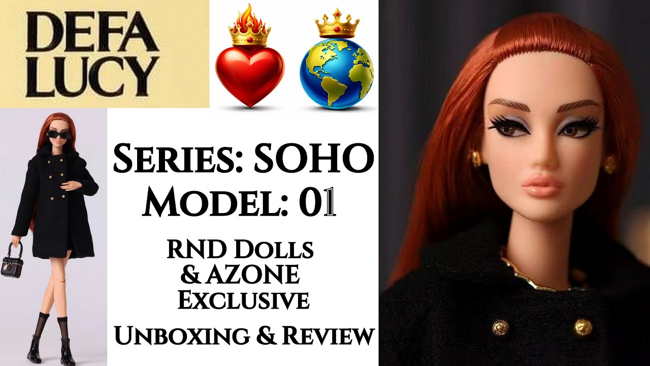 🧥 Эксклюзивная модная кукла Defa Lucy SOHO 🖤 😳 Мусорный бак или дизайнерская вещь?! 👑 ECW 🌍 Распа...