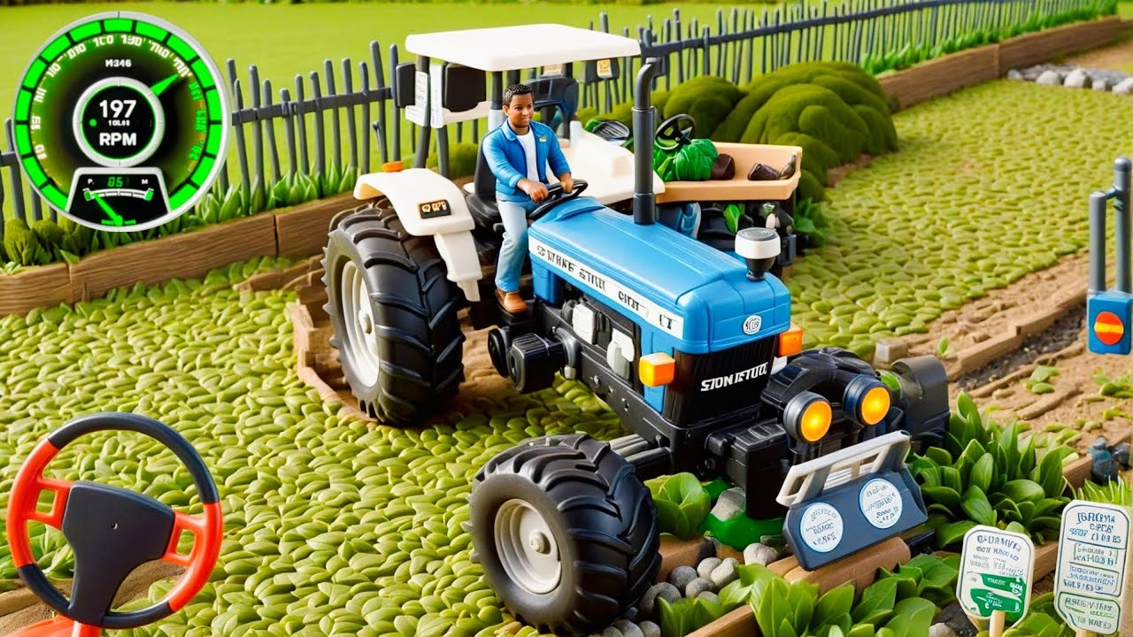 Ultimate Farm Tractor Simulator 3D - Plowing, Transport & Real Farming Fun - Android GamePlay