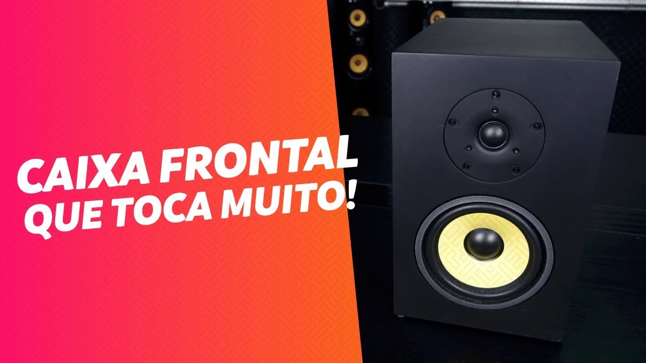 REVIEW CAIXA ACÚSTICA AAT PARA HOME THEATER RAKT BSF-100 FRONTAL | AUDIO PRIME