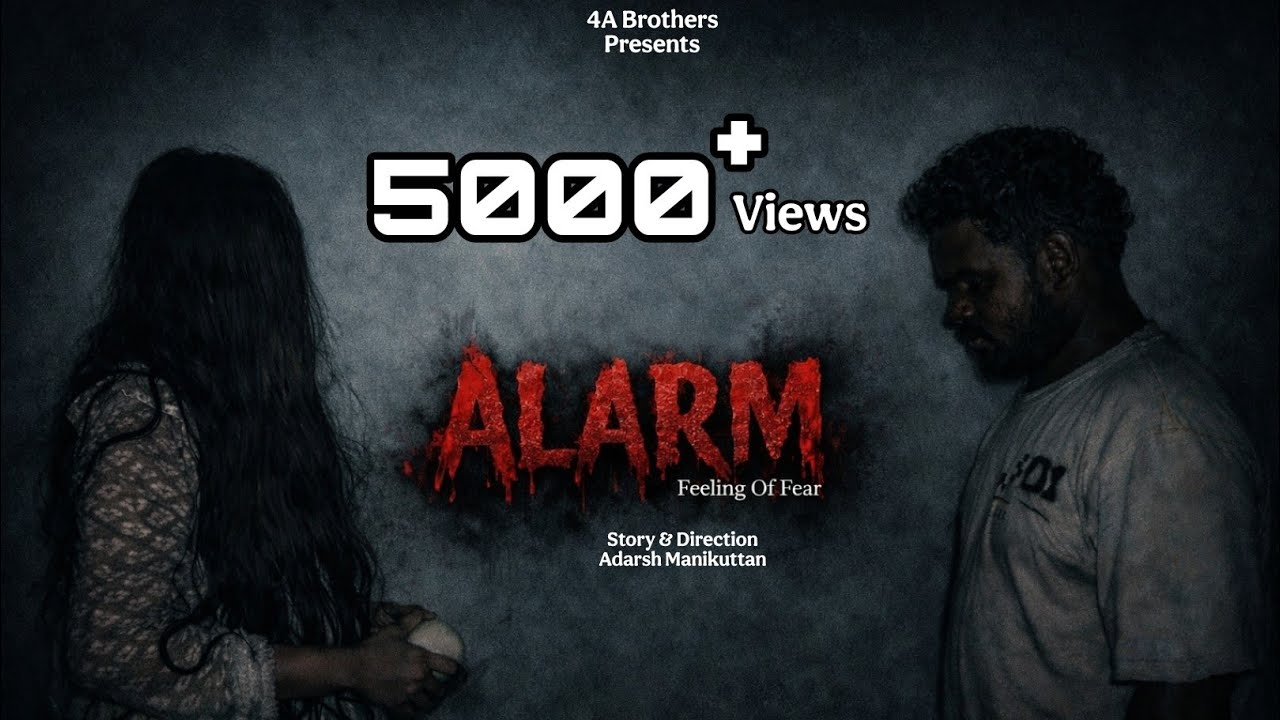 ALARM | Malayalam short film | Adarsh Manikuttan | Anandhan | Amritha | Akash | Anandhan
