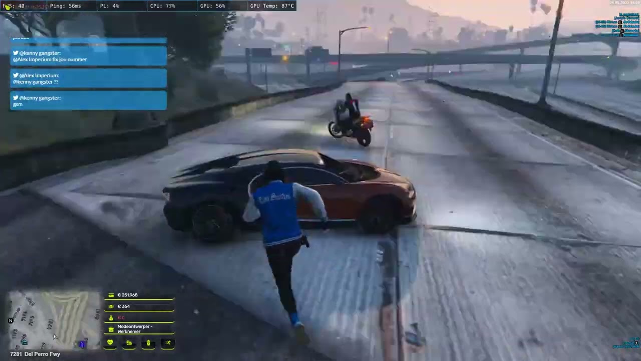 zuiderveen Rp | mensen zijn zo bang om mijn mesje te rippen !! #gtaroleplay #fivem #zuiderveen