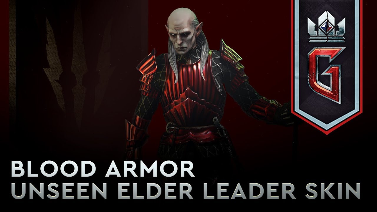 GWENT: Crimson Curse | Blood Armor – Unseen Elder Leader Skin