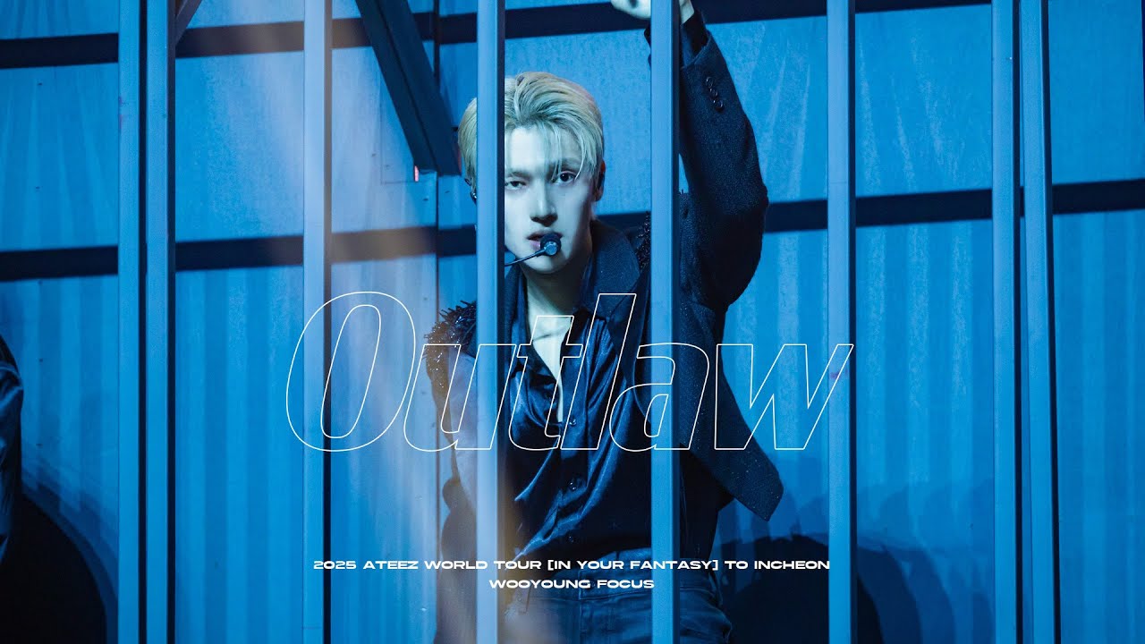 [4K] 250706 에이티즈 우영 직캠 ‘Outlaw’ (ATEEZ WOOYOUNG FANCAM) | IN YOUR FANTASY in INCHEON