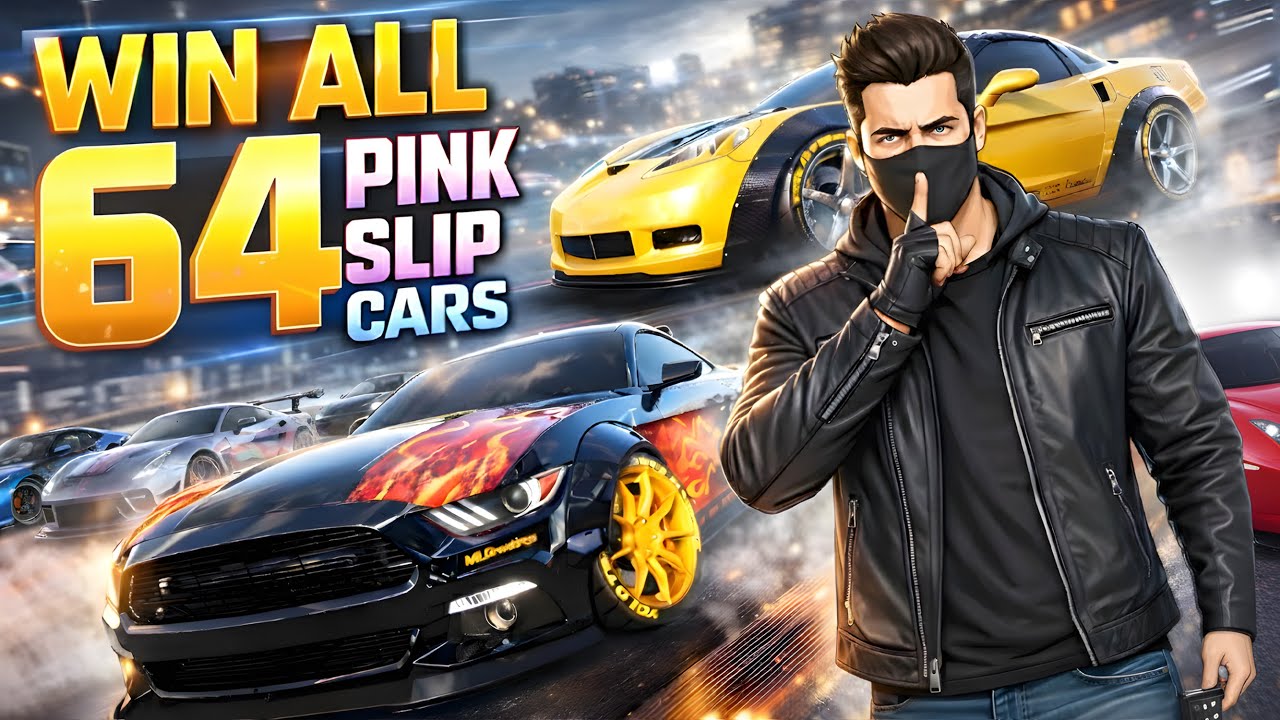 GET ALL 64 PINK SLIP CARS in CarX Street!
