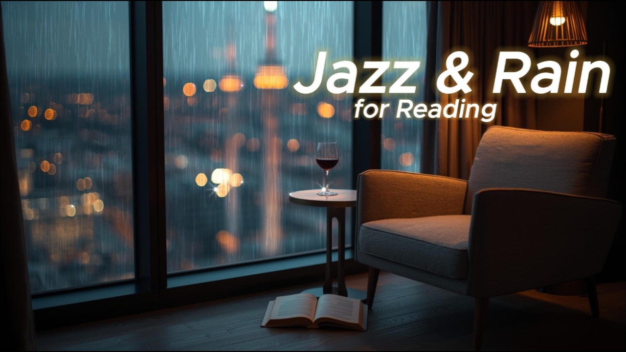 Rainy City View : Jazz Piano for Focused Work