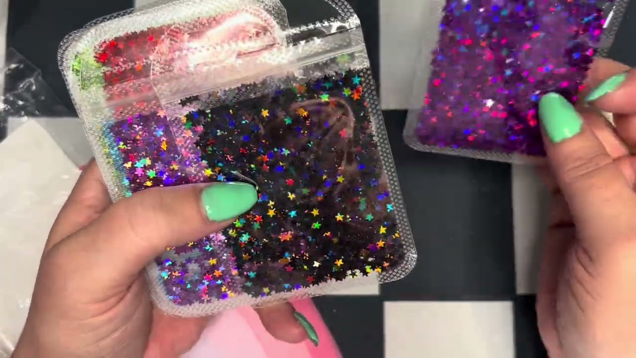 HUGE TEMU HAUL- Nail Goodies and More! #nailtech #unboxing #glitter #nails #nailart 