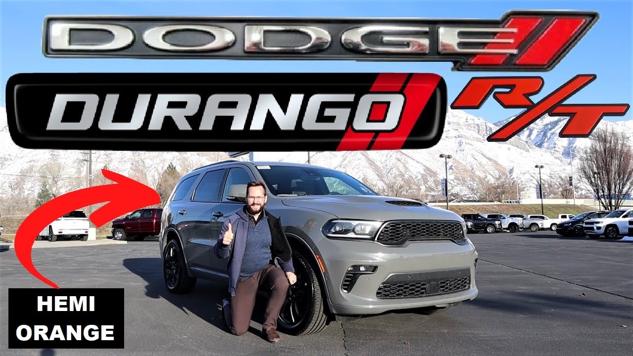 2023 Dodge Durango Hemi Orange Edition: It Actually Has A V8!