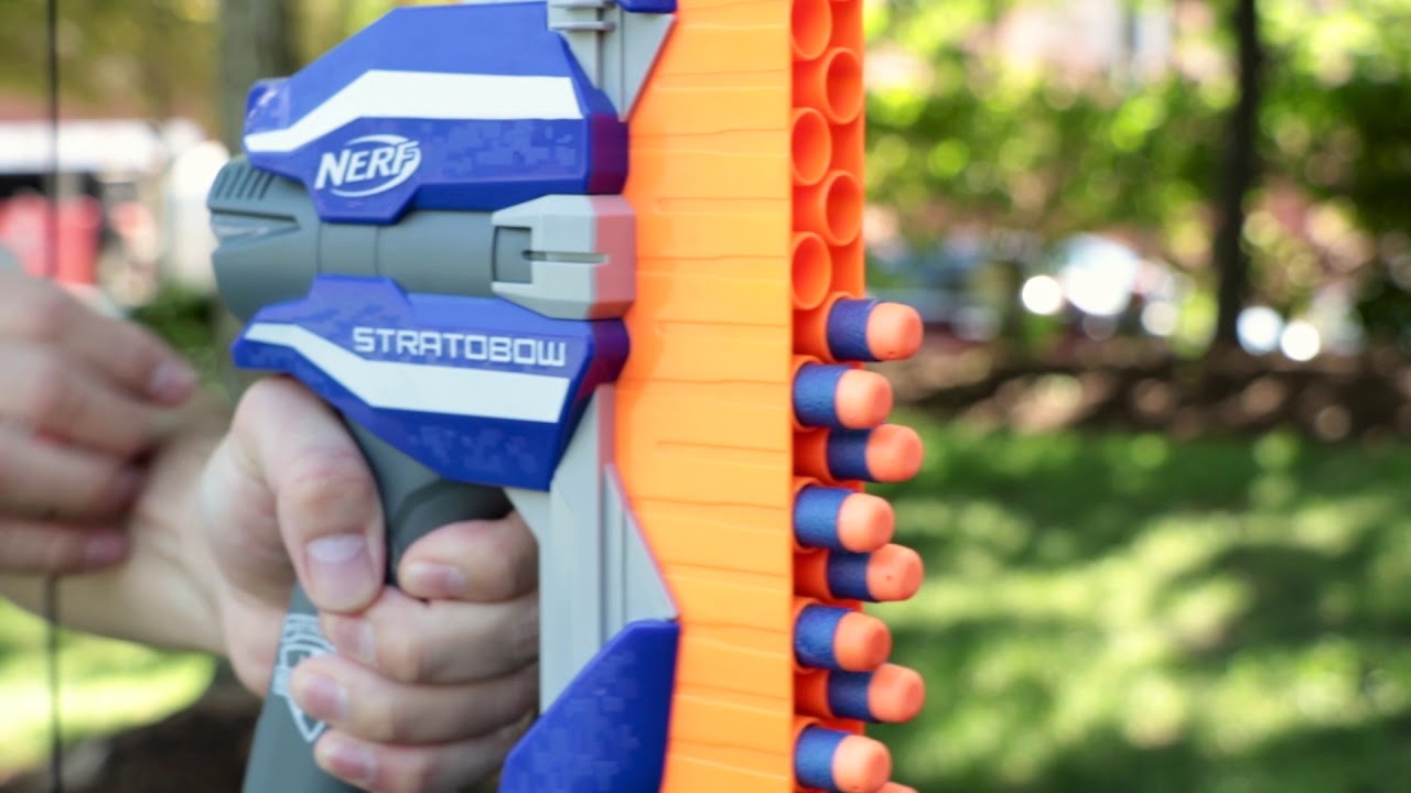 NERF Elite - Stratobow Blaster - Demo Video