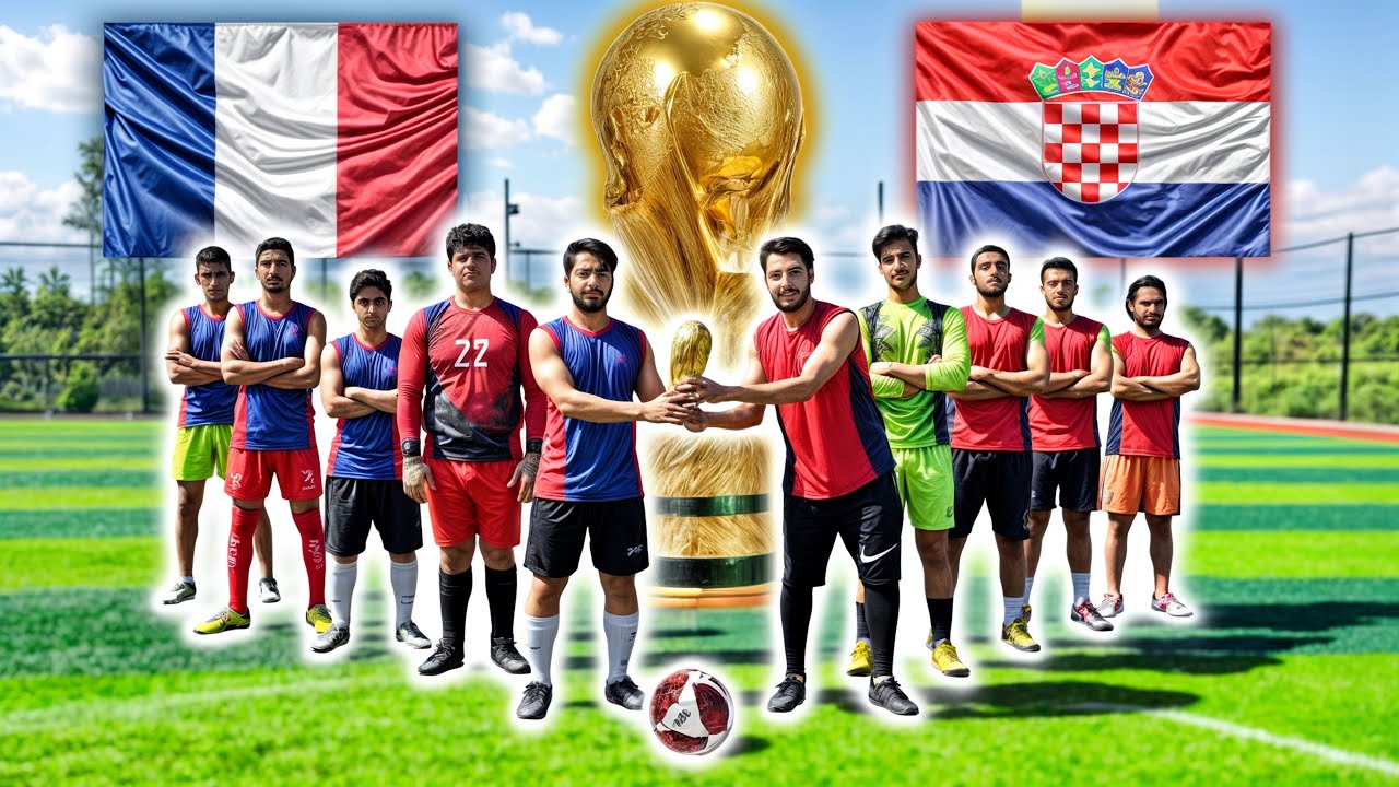 فینال جام جهانی روسیه2018 رو شبیه سازی کردیم!