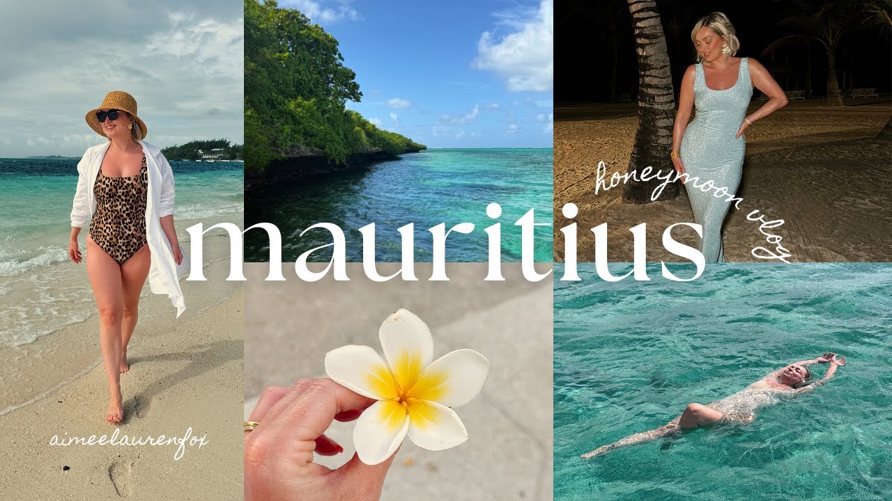 OUR HONEYMOON IN MAURITIUS | AIMEELAURENFOX | LONG BEACH RESORT MAURITIUS TRAVEL VLOG