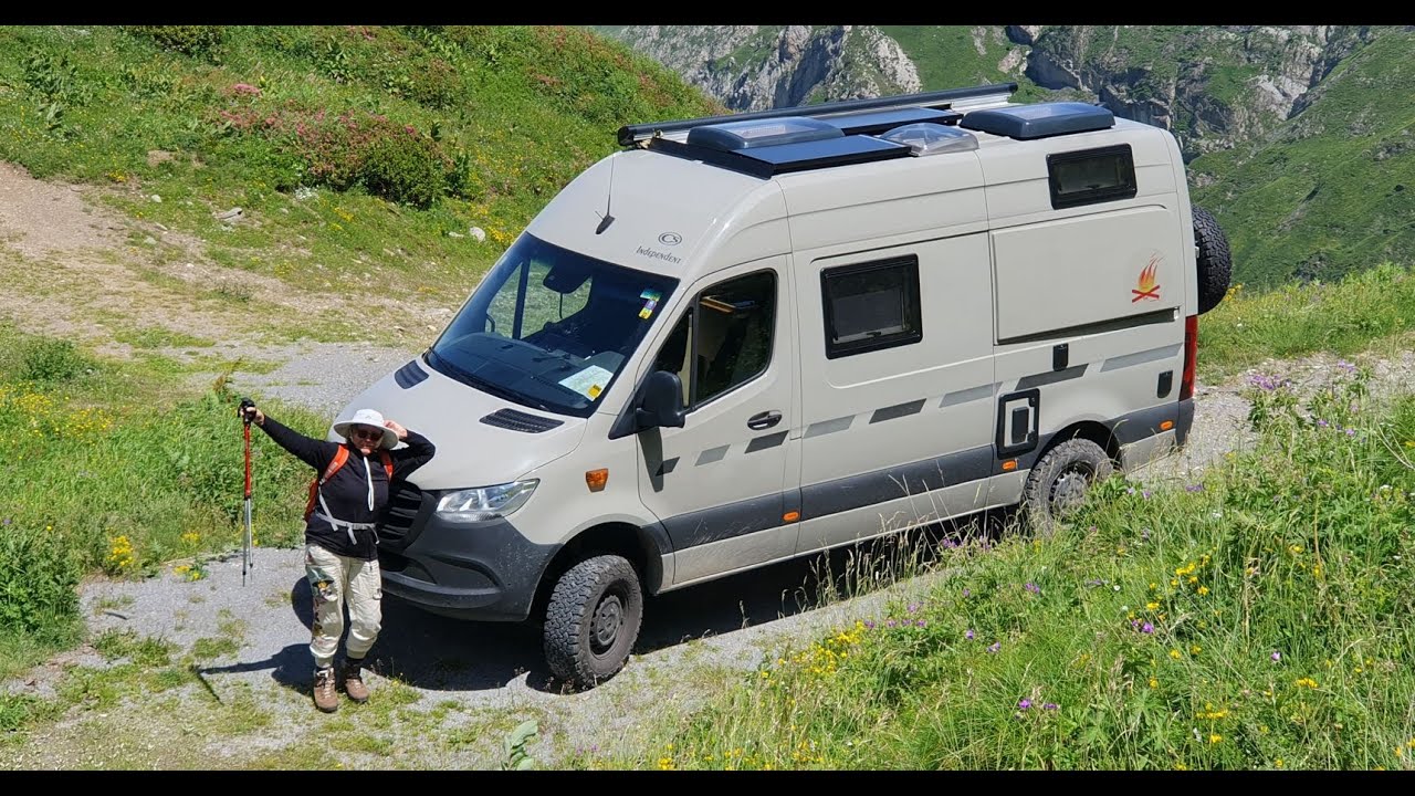 Flametravel Serie 6 Kaukasus 2023 Teil 1: Durch die Alpen