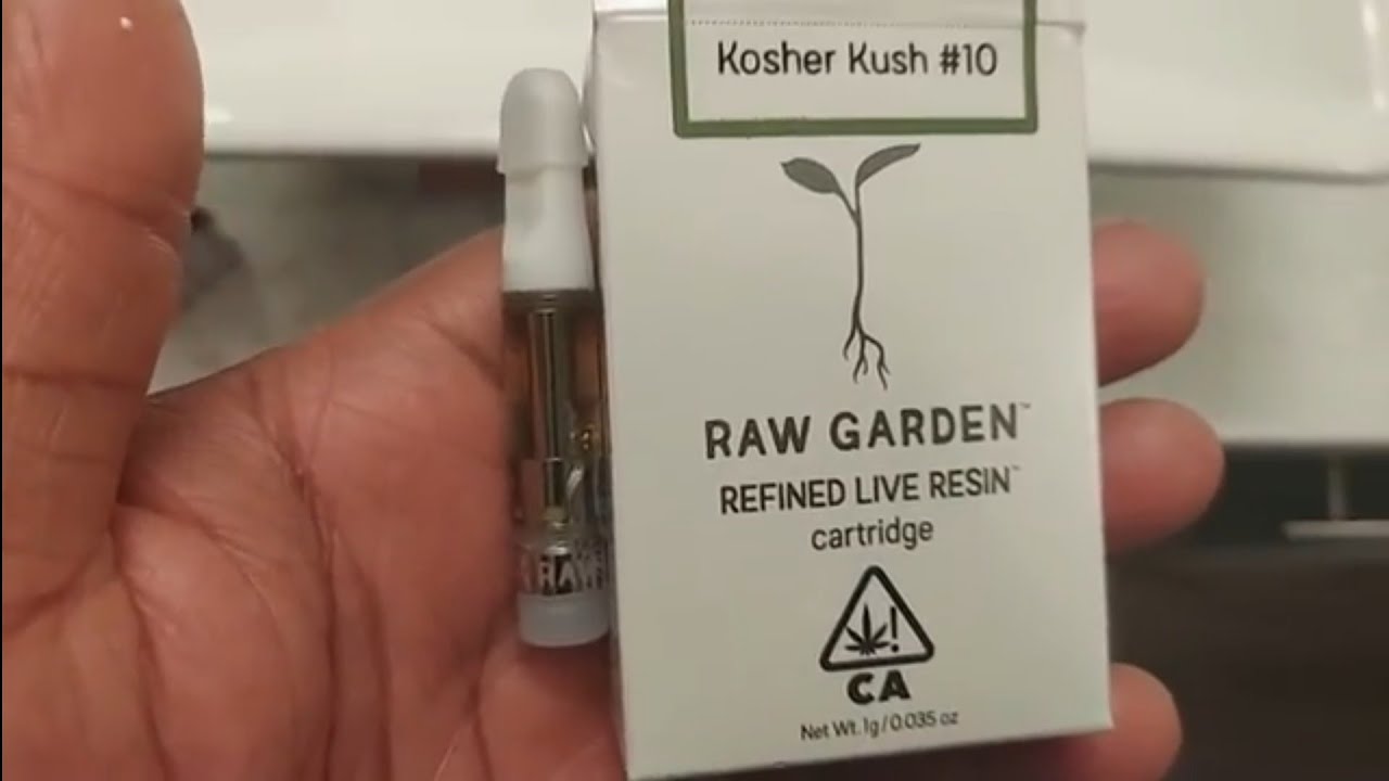 Raw Garden Refined Live Resin Kosher Kush #10 Review