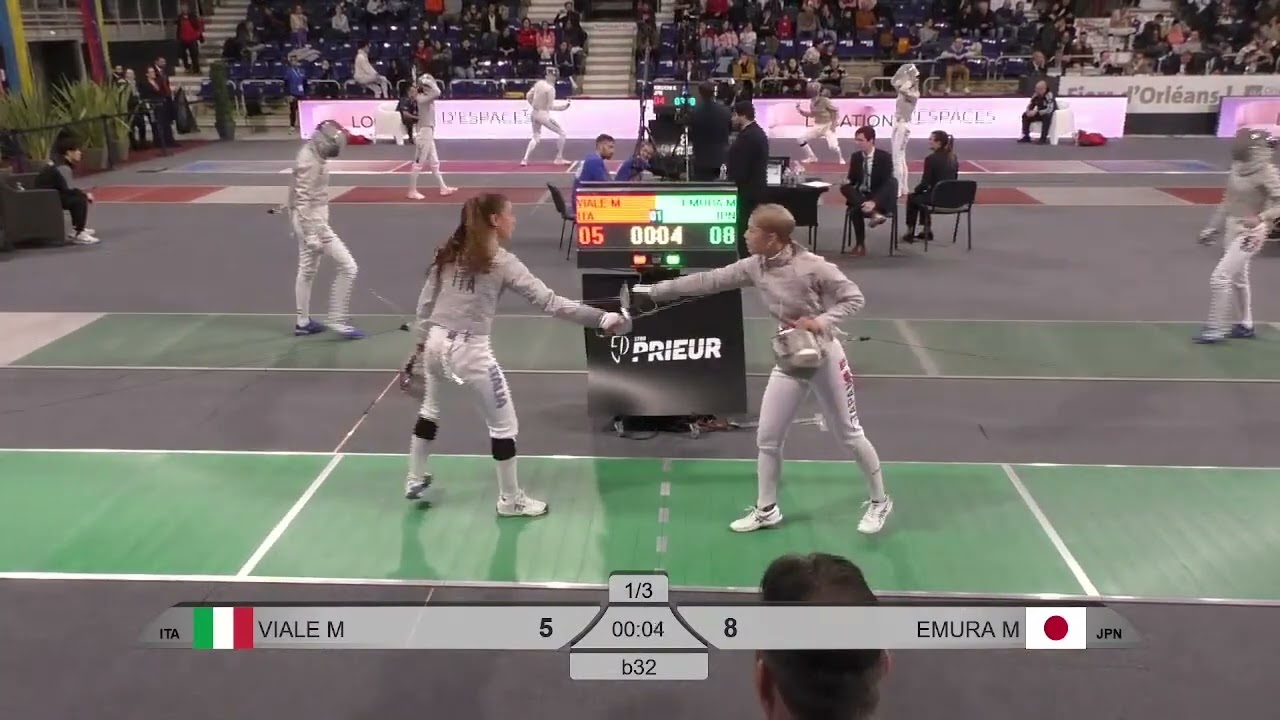 Orleans Grand Prix 2024 SWS - L32 - Mariela Viale ITA v Emura Misaki JPN