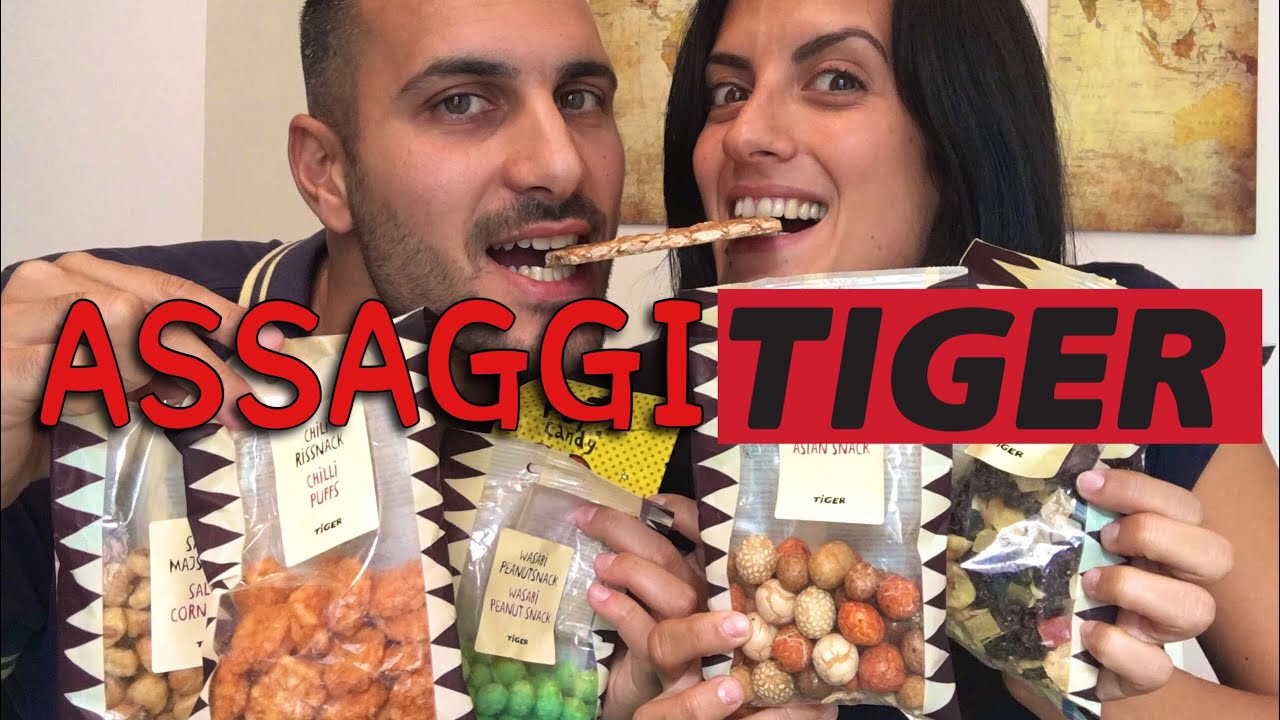 ASSAGGI SNACK TIGER CON IL MIO FIDANZATO