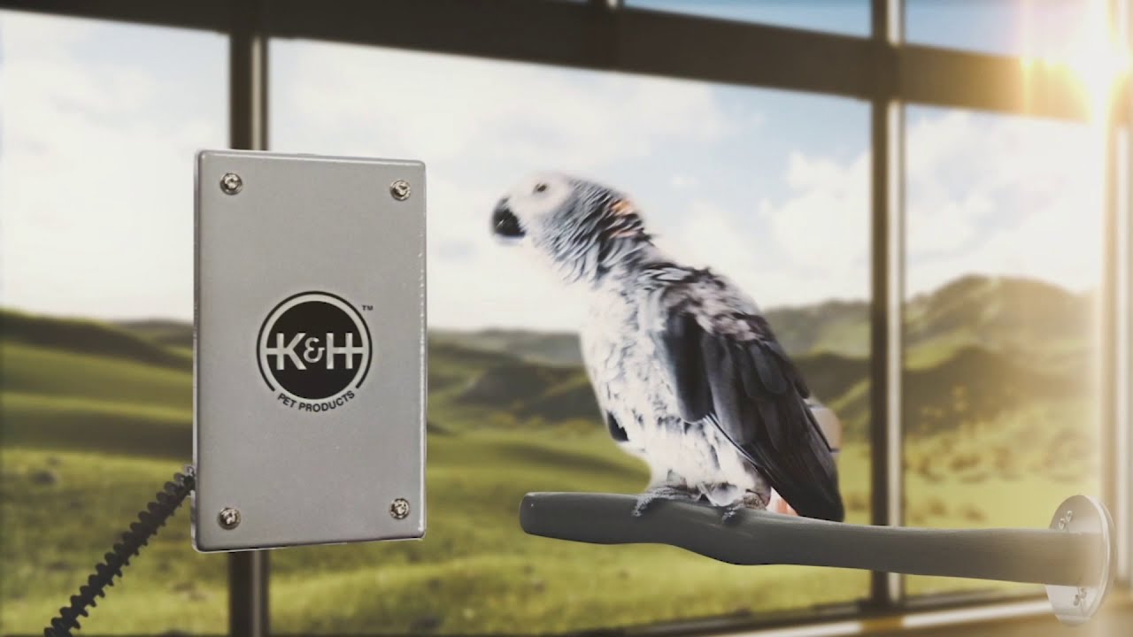 K&H Snuggle Up Bird Warmer and Thermo-Perch