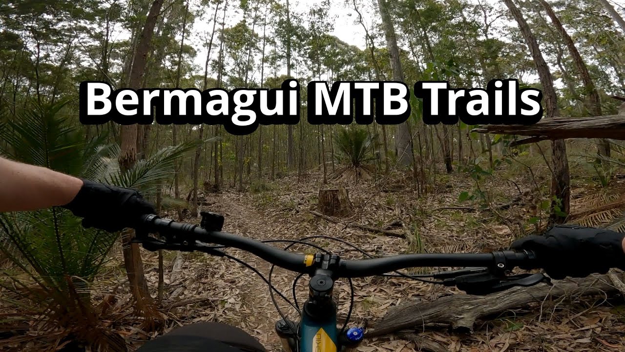 Bermagui MTB Park Mountain Bike Trails Hyperlapse, Bermagui, Australia
