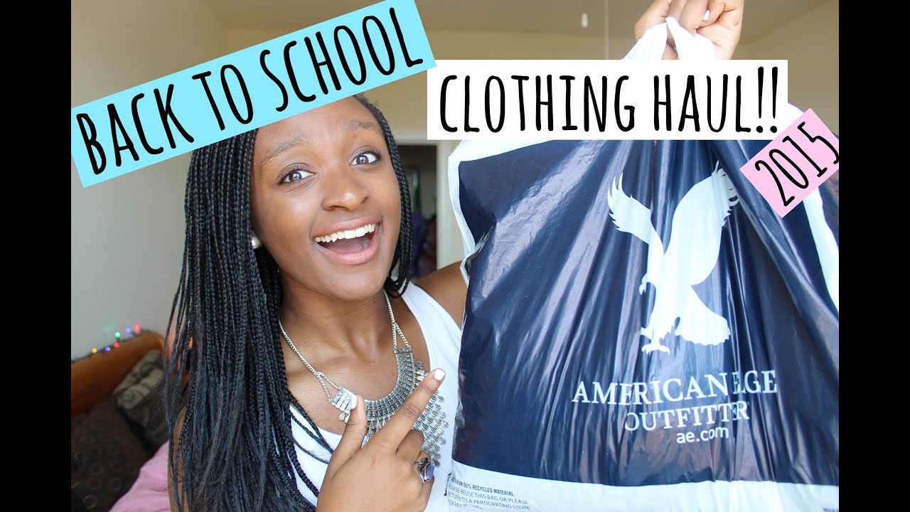 Back To School Clothing Haul 2015!