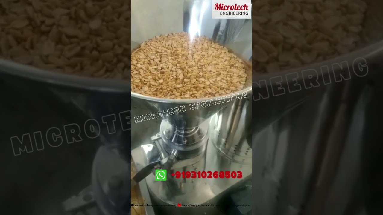 PEANUT BUTTER PROCESSING MACHINE, Peanut Spread Machine, Peanut Butter Machine, Peanut Butter Plant