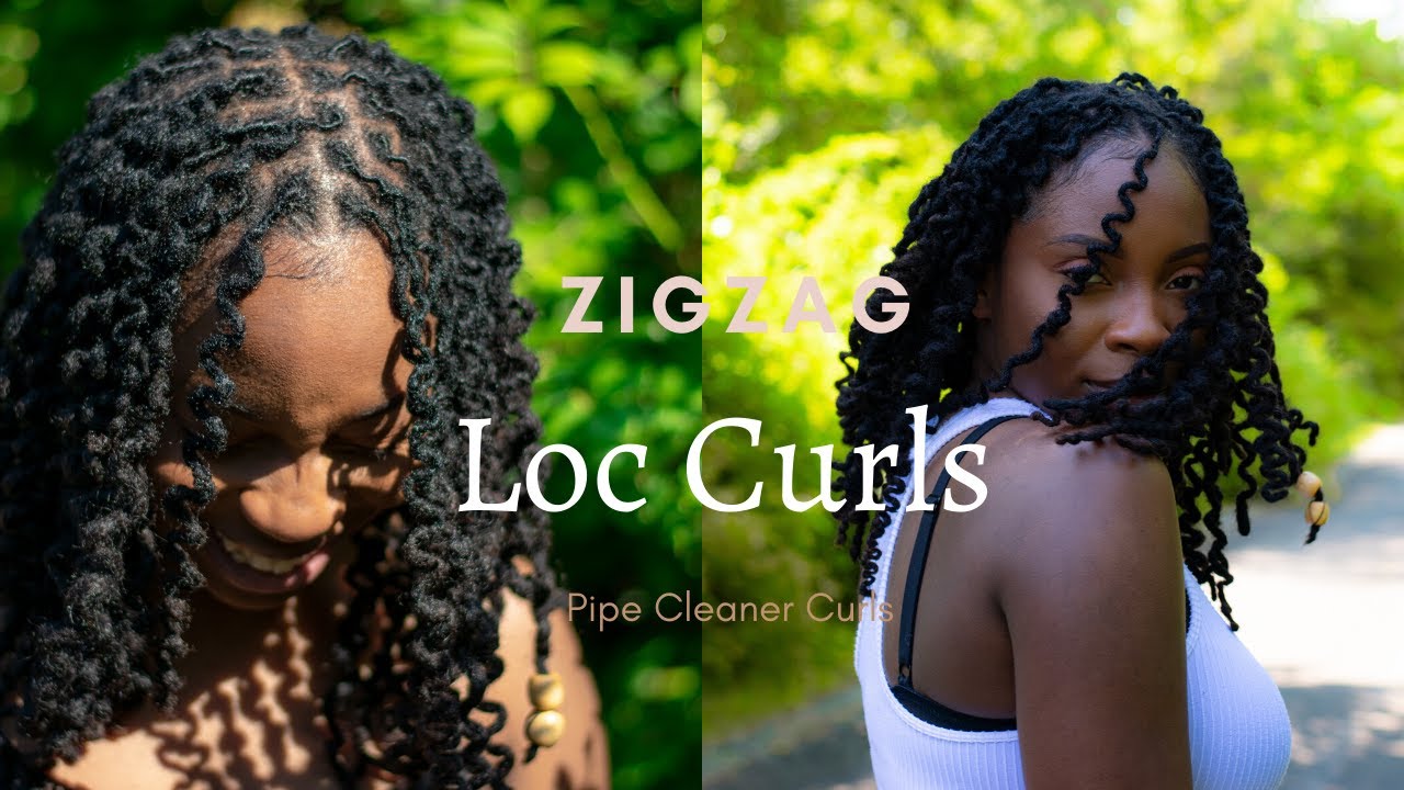Loc Curls | ZigZag Curls