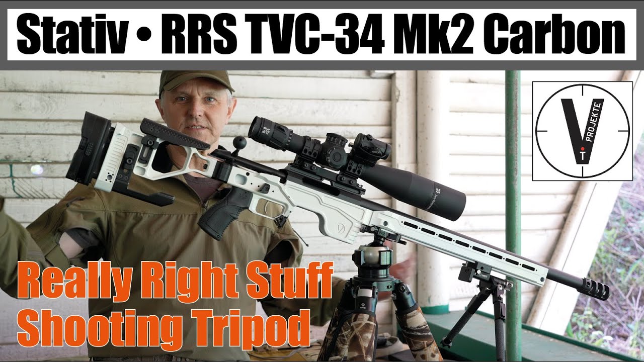 Carbonstativ RRS TVC-34 Mk2 &bull; Long Range Shooting &bull; Flexshooter Pro &bull; Vorstellung