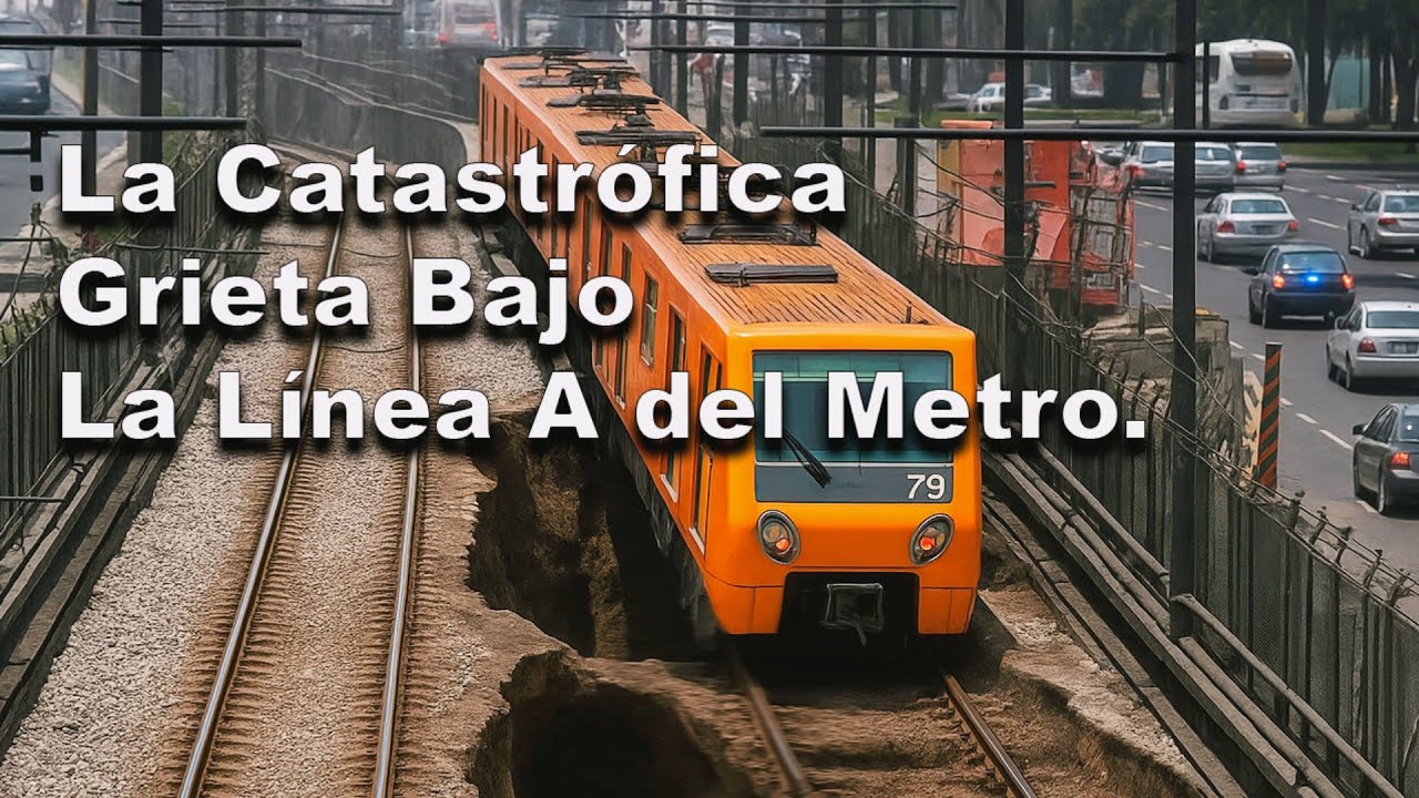 La Catastrófica Grieta Bajo La Línea “A” del Metro 😱