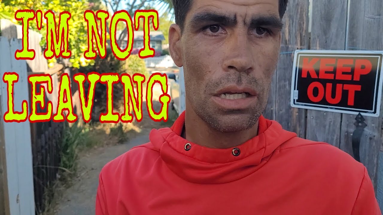 *INSANE GARBAGE GUY TRIES TO TAKE MY PHONE AND PUSH PAST ME FOR THE CANS*
