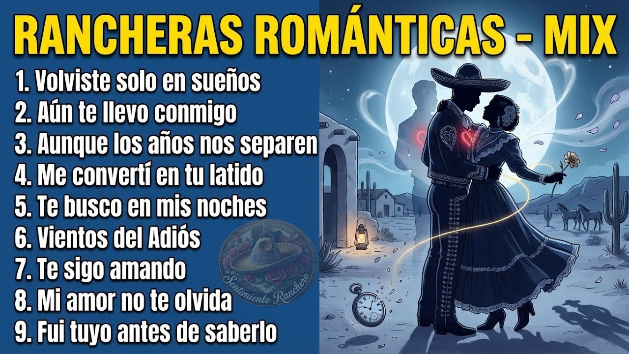 Rancheras Románticas – Mix de Amores que Nunca se Olvidan
