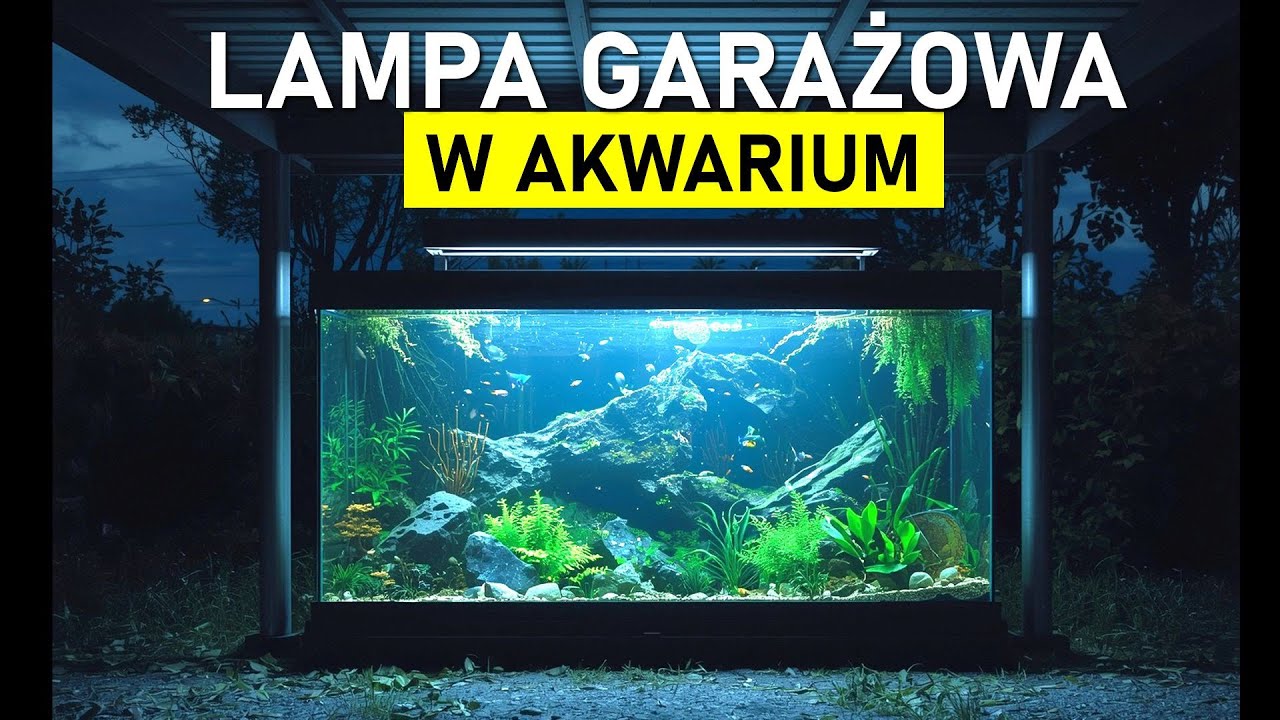 Lampa Garażowa w Akwarium czy ma to sens?