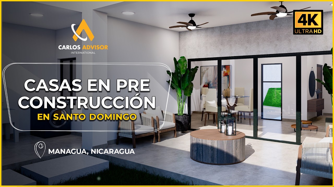🔥 SOLO 3 DISPONIBLES | Casas Modernas en Santo Domingo, Managua | U$225,000