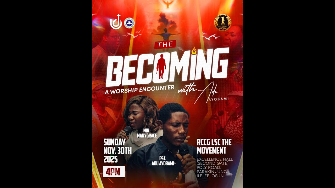 THE BECOMING | NOVEMBER 2025 EDITION: A WORSHIP ENCOUNTER with ADU AYOBAMI