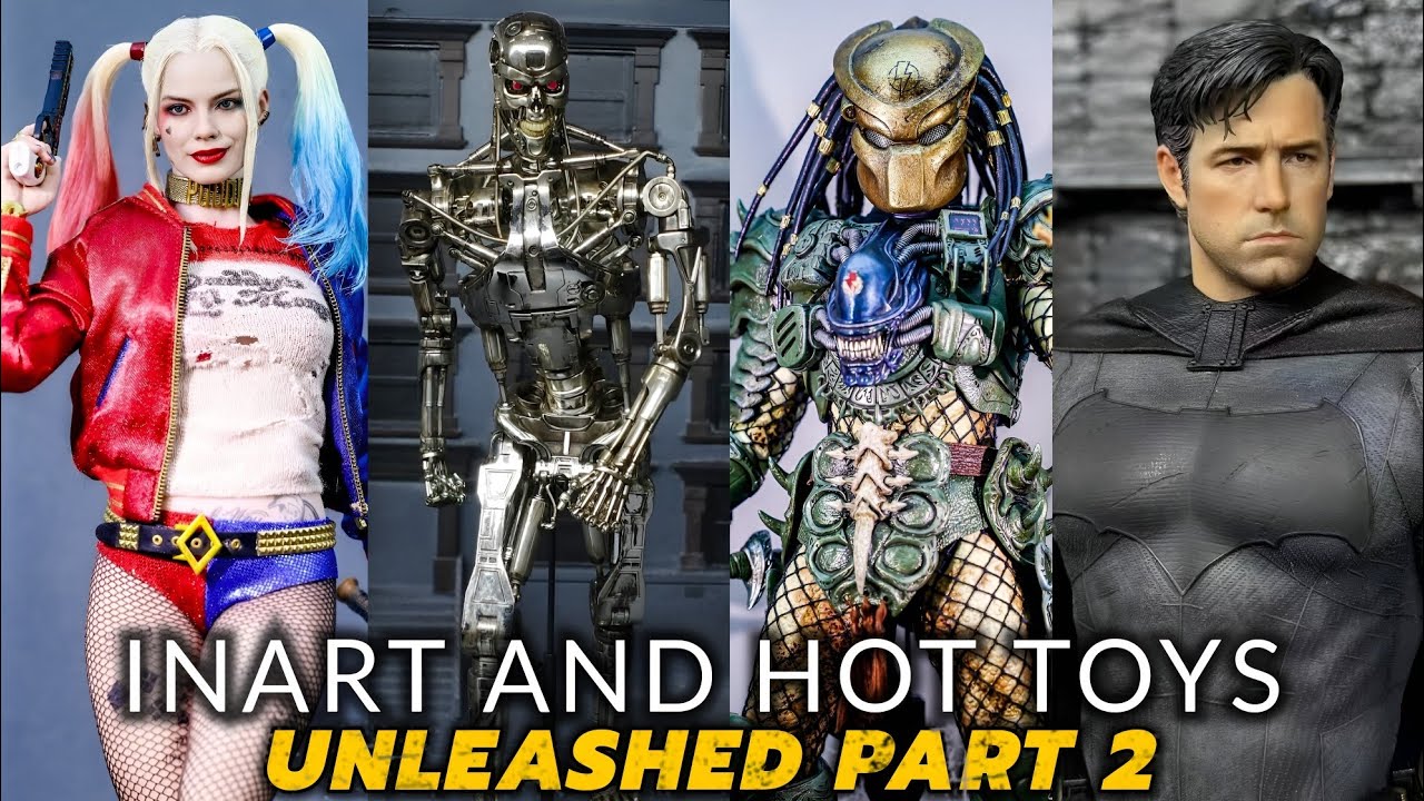HOT TOYS AND INART UNLEASHED ЧАСТЬ 2 - СУПЕРМЕН - ТЕРМИНАТОР - ХИЩНИК И ДРУГИЕ!