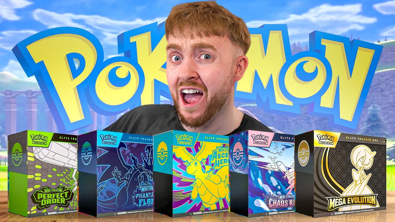 I Opened EVERY Mega Evolution ETB... And It Was WORTH IT