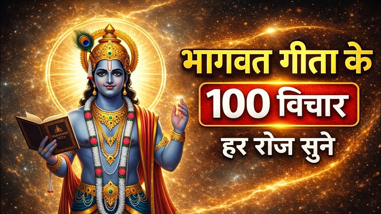 रात को सोने से पहले यह सुन लो || श्री कृष्ण के 100 विचार || पूरा जीवन बदल जाएगा || #bhagavadgita 