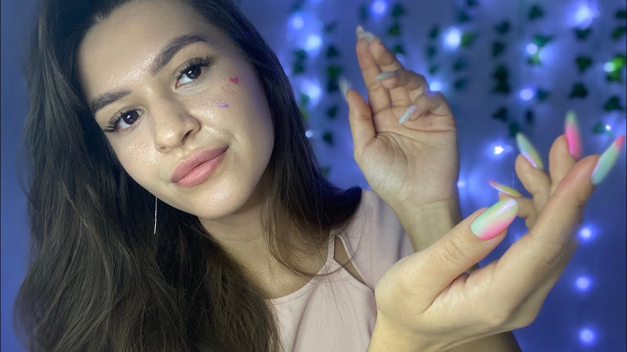 ASMR mic scratching with long nails ( No Talking) 🎤 💅
