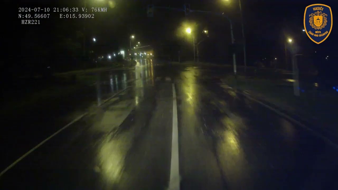10.7.2024 | Požár popelnice, kontejner | Žďár nad Sázavou | Cesta k Zásahu