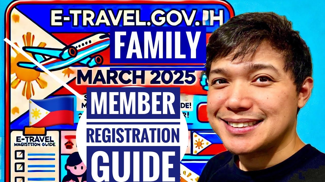 🇵🇭🇯🇵MARCH 2025 E-TRAVEL GOV PH STEP BY STEP FAMILY MEMBERS REGISTRATION GUIDE! ✈️ GUIDE FOR FAMILIES