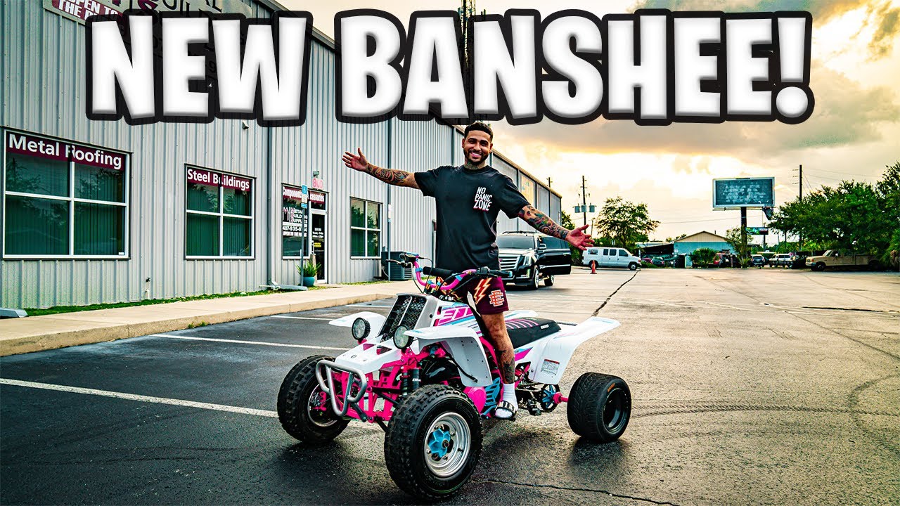 Brand New Yamaha Banshee (Pink Edition) | Braap Vlogs
