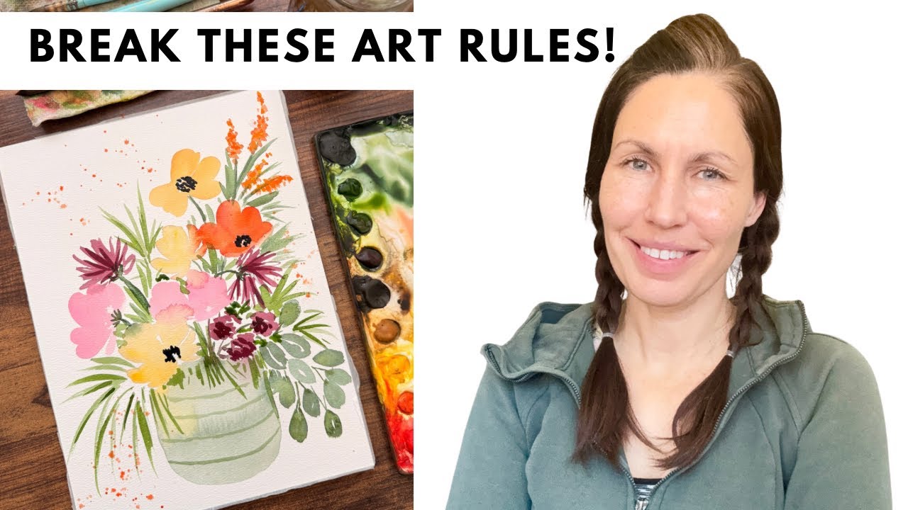 Сначала изучите эти 5 правил акварельной живописи, а потом сможете их нарушать (часть 1).