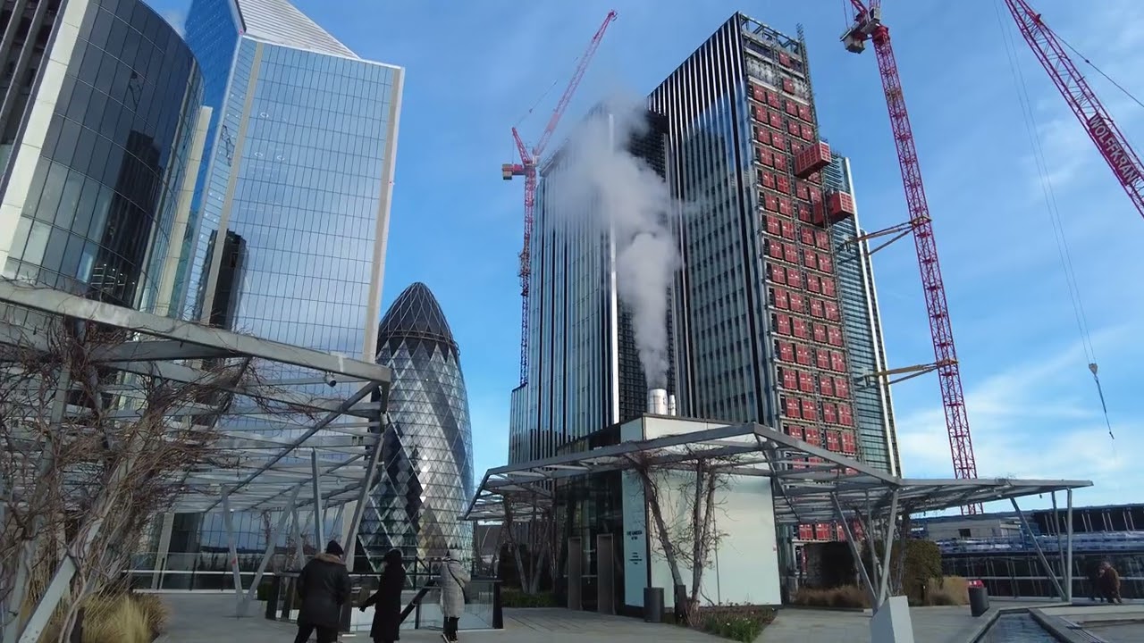 The Garden at 120 Fenchurch Street, London EC3 - A Narrated Tour of the spectacular views | 4K HDR