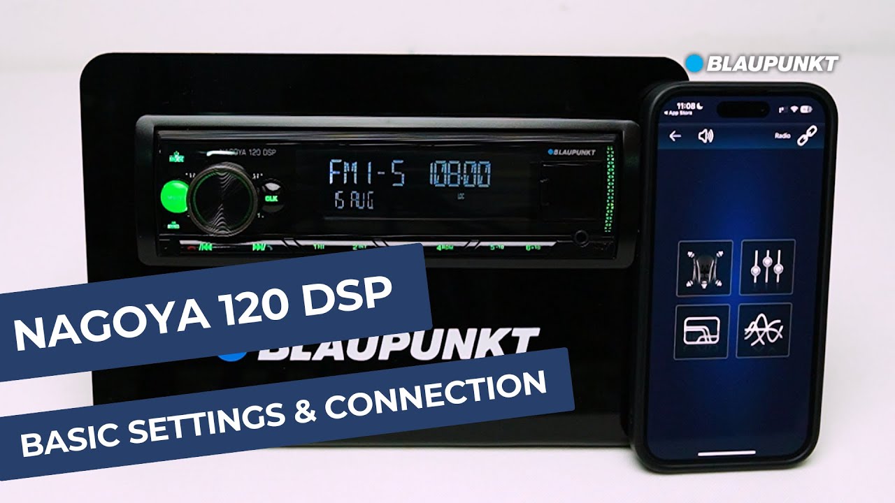 Blaupunkt Nagoya 120 DSP Full Tutorial | How to Use & Set Up Your Car Radio