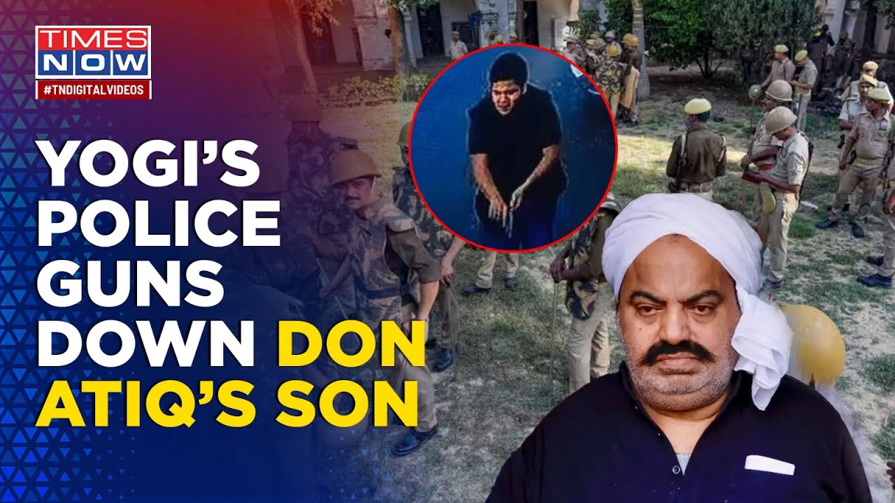Don Atiq Ahmed’s Son Killed By UP Police In Encounter At Jhansi After Days-Long Manhunt