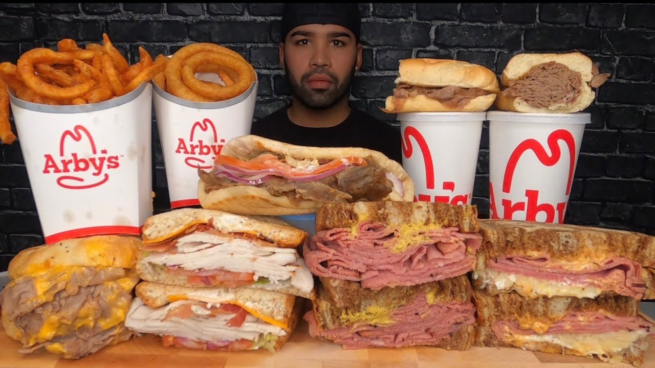(ASMR) ARBY'S MUKBANG