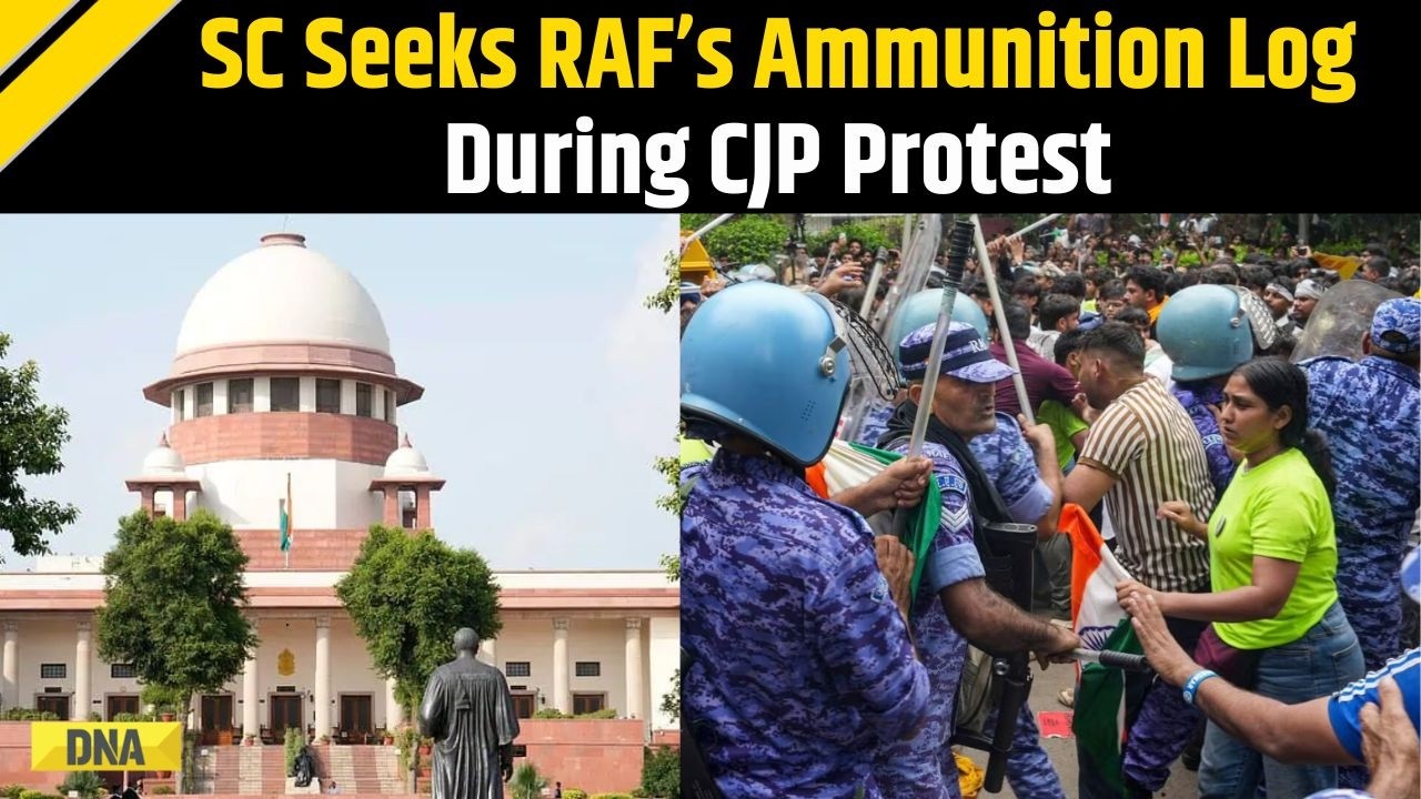 CJP Protest: 'Pellet Guns Usage Exceptional'; SC Seeks Log From RAF's Ammunition Used During Protest